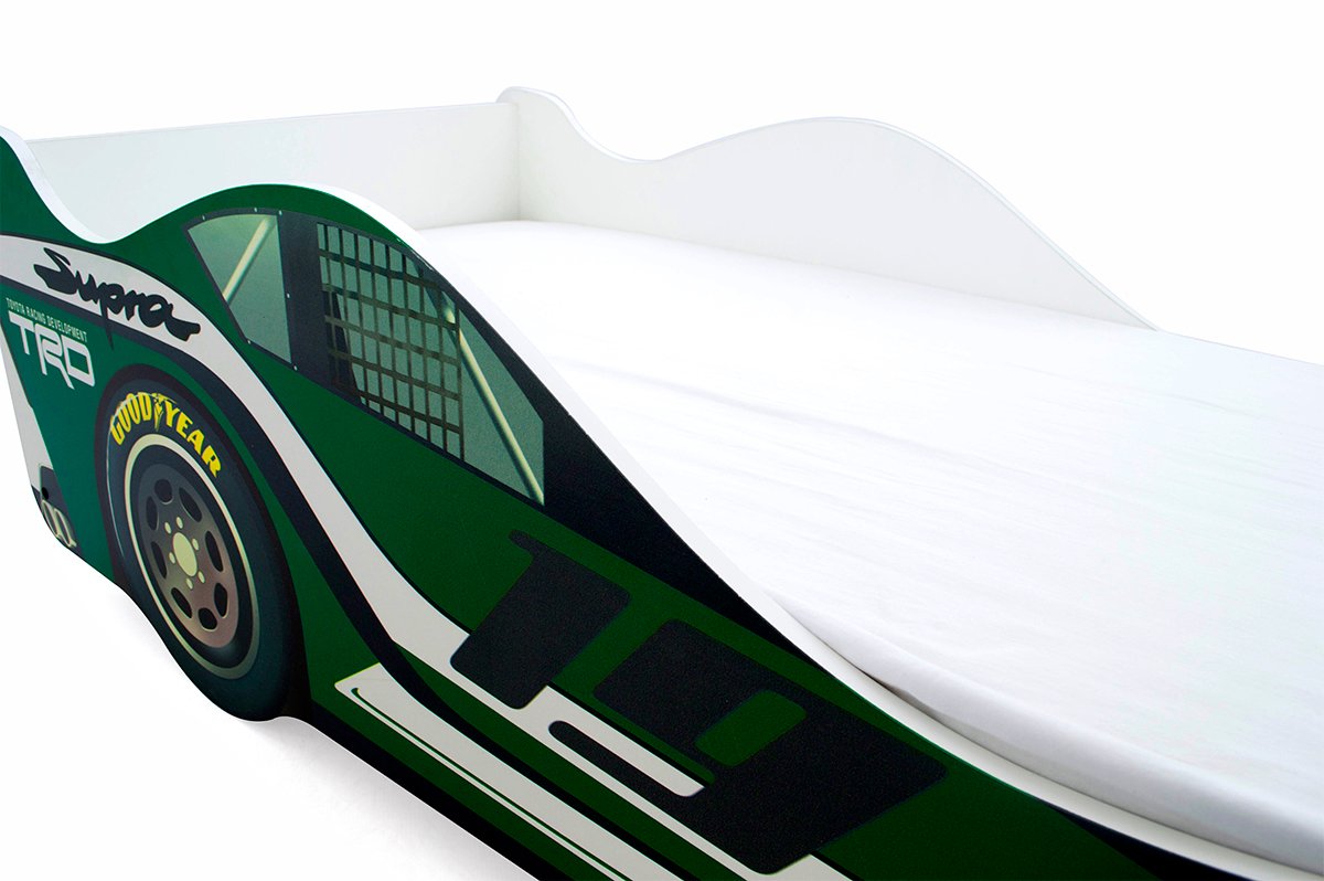 Детская кровать-машина зеленая "Супра" БЕЛЬМАРКО  00-3873174 Зеленый Santreyd  - Вид №7