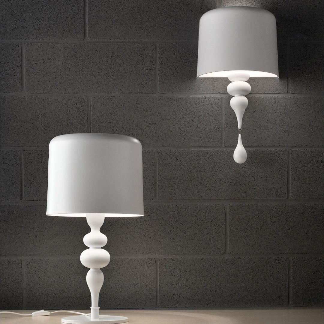 Masiero Eva TL3+1G WH-M bianco opaco лампа настольная 88024 - Вид №1