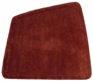 ASPLUND Однотонный коврик ручной работы из шерсти в современном стиле