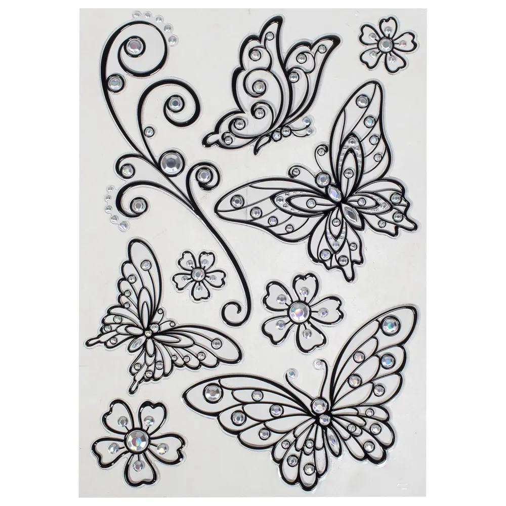 15471577 Наклейка влагостойкая «Бабочки» POA 5803 STLM-0812965 Santreyd 