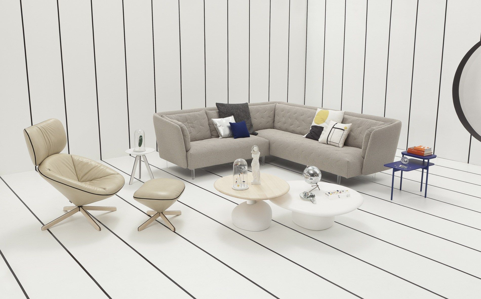 Спицевое кожаное кресло с подголовником SANCAL ARCH-00138039 - Вид №12