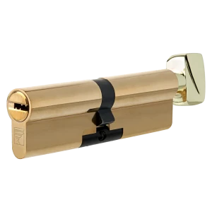 Цилиндр Apecs Premier XR-110-C15-G, 55x55 мм, ключ/вертушка, цвет золото