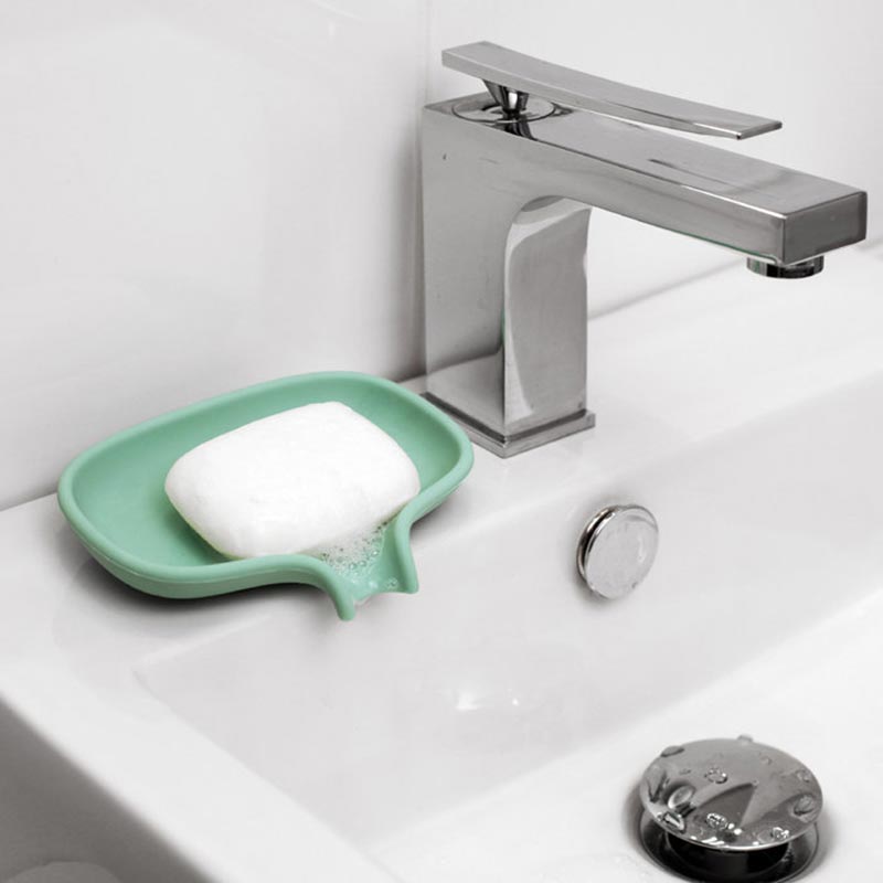 Мыльница с носиком для слива мятная Bosign 263827 - Вид №2