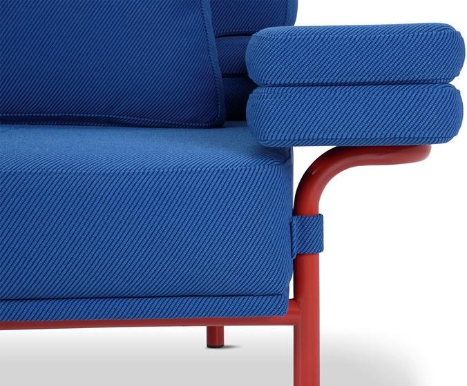 Adrenalina 2-местный тканевый диван Leo sun-id-1369248 - Вид №3