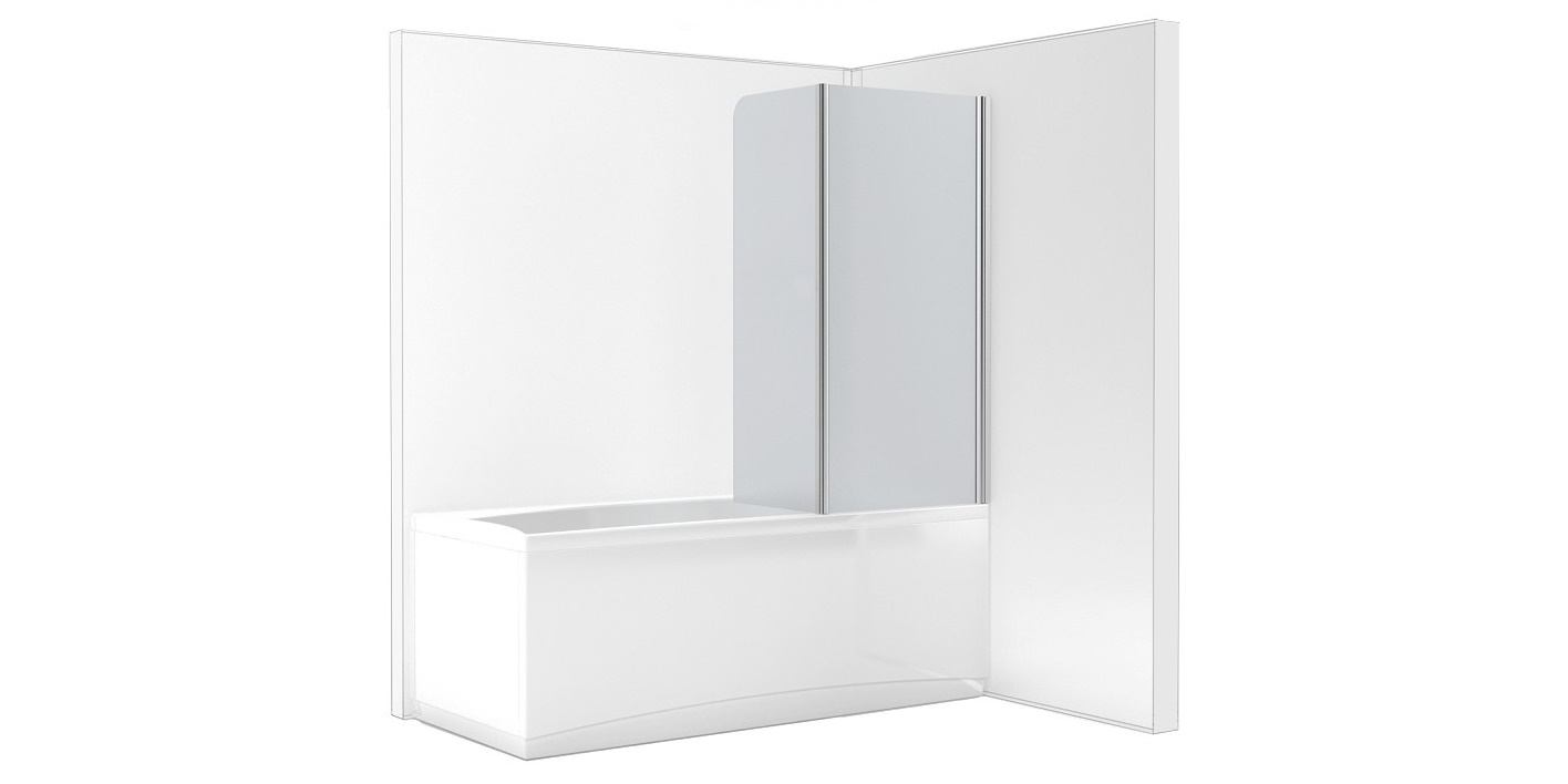 175767 Душевое ограждения на борт вынны Aquanet Россия AQ4 - Вид №2