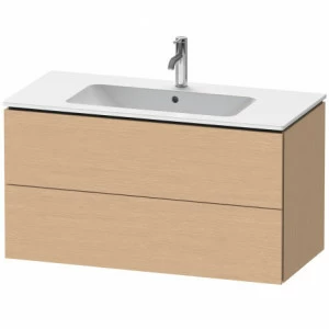 LC624201212 Тумбочка подвесная L-Cube #LC6242 1020 x 481 мм Дуб брашированный, натуральный шпон