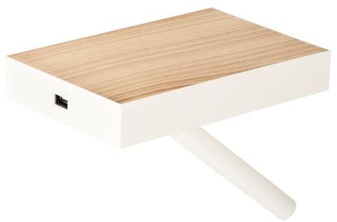 Estiluz Настенный светильник из алюминия с usb Nit A-3520 - Вид №1