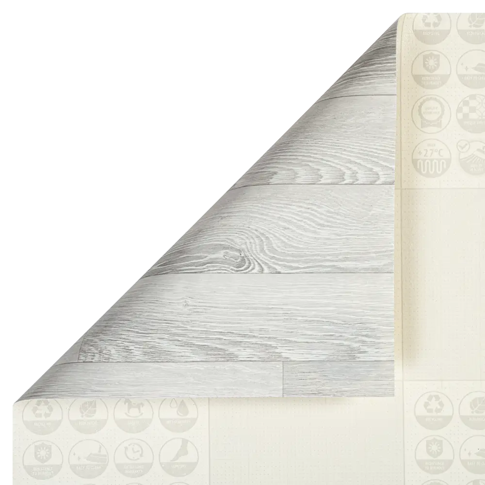 Линолеум бытовой «Дуб Платиновый» 21 класс 1.5 м антистатический NOVENTIS STLM-2111660 - Вид №3