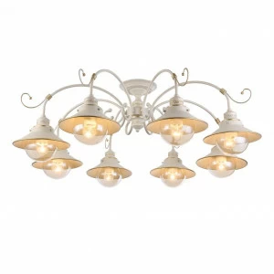 Потолочная люстра Omnilux Torri OML-50807-08 OMNILUX ДИЗАЙНЕРСКИЕ, TORRI 279205 Кремовый
