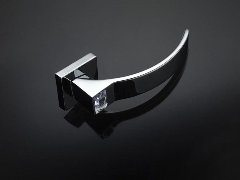 LINEA CALI' Ручка из хромированной латуни с кристаллами swarovski® на розе с замком Elios crystal sun-id-1475785 - Вид №1