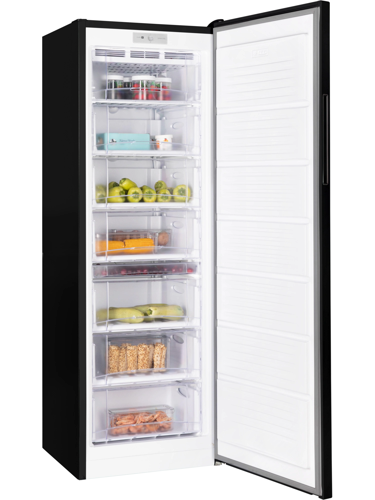 9293982 Морозильный шкаф  NORD DF 268 BAP черный STDN-0001326 - Вид №1