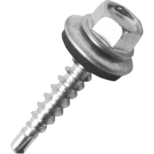 Саморезы кровельные Omax оцинкованные с буром 4.8х29 мм, на вес