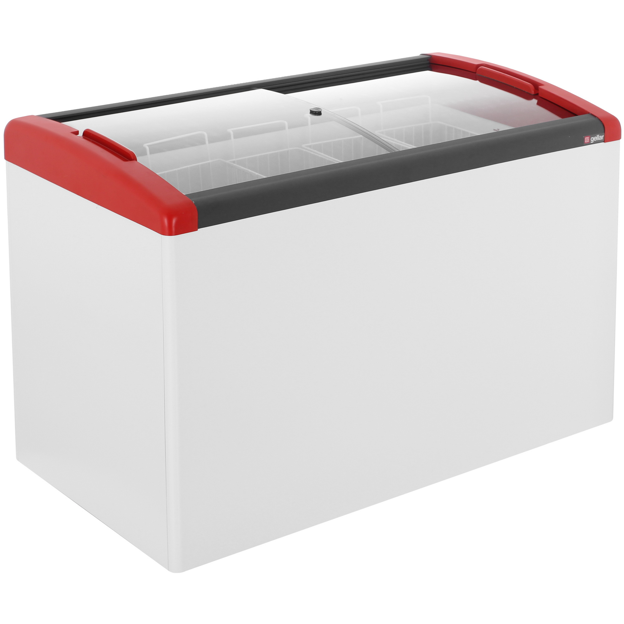 1229610 Морозильный ларь Frostor Gellar FG 475 E белый, красный STDN-0097861 - Вид №7