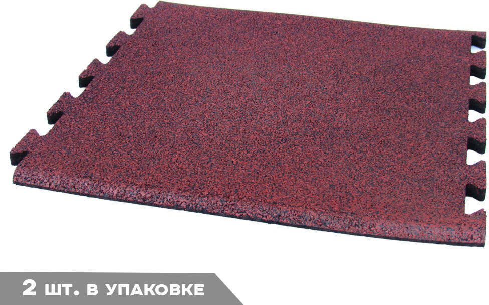 91103895 Садовая дорожка (дополнительный элемент) 490х475х15 мм красная 2 шт STLM-0485794 ЭКОПРОФИТ