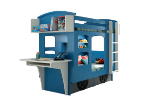 Двухъярусная кровать из МДФ