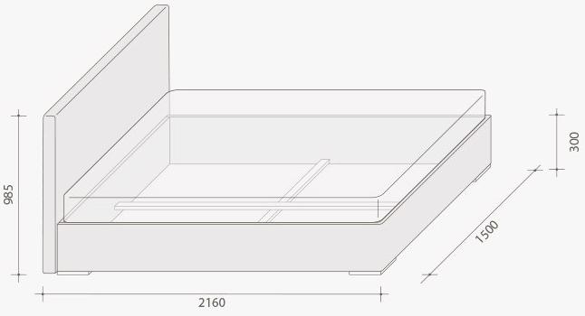 Lema Мягкая контейнерная кровать со съемной тканевой крышкой sun-id-1412800 - Вид №3