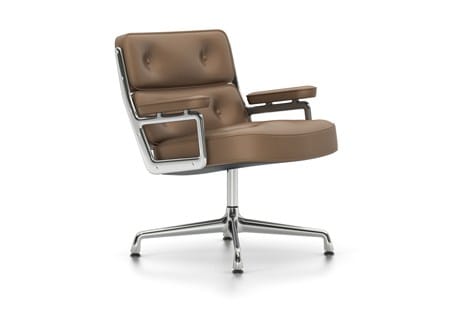 Вращающееся кресло с кожаными спицами VITRA Lobby Chair ARCH-00068846 - Вид №28