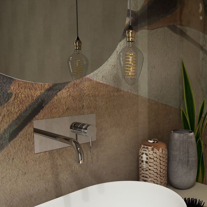 Смеситель для раковины из хромированной латуни Ercos Viktor ARCH-00126163 - Вид №1