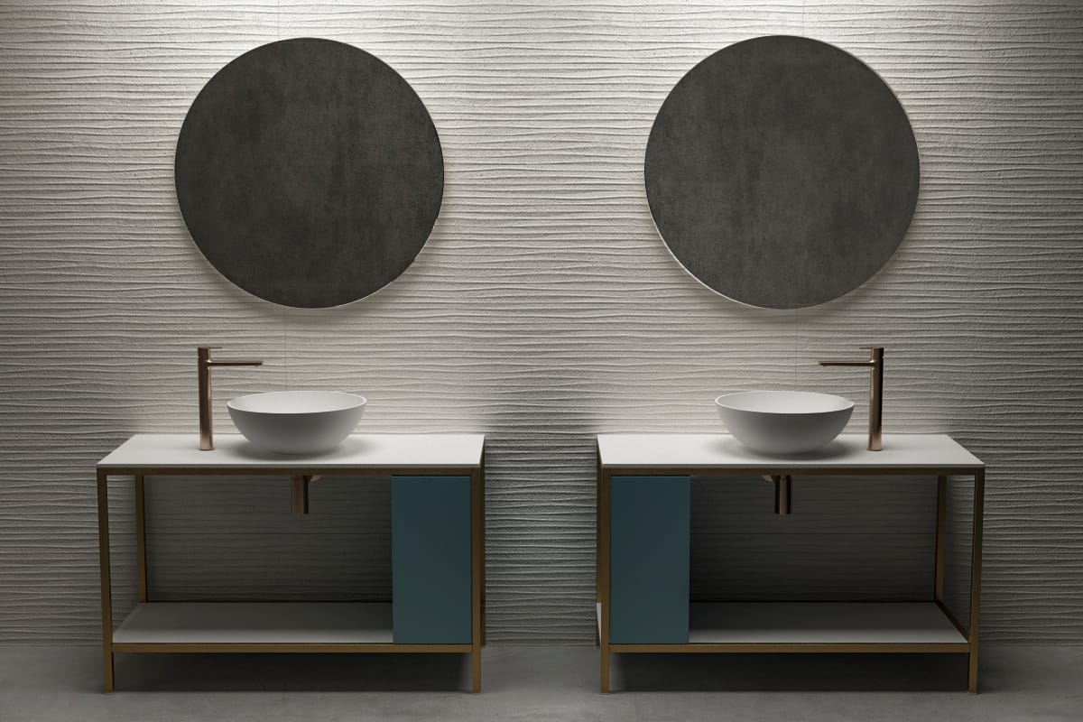 Металлическая секционная напольная раковина MOMA Design ARIA ARCH-00090078 - Вид №8