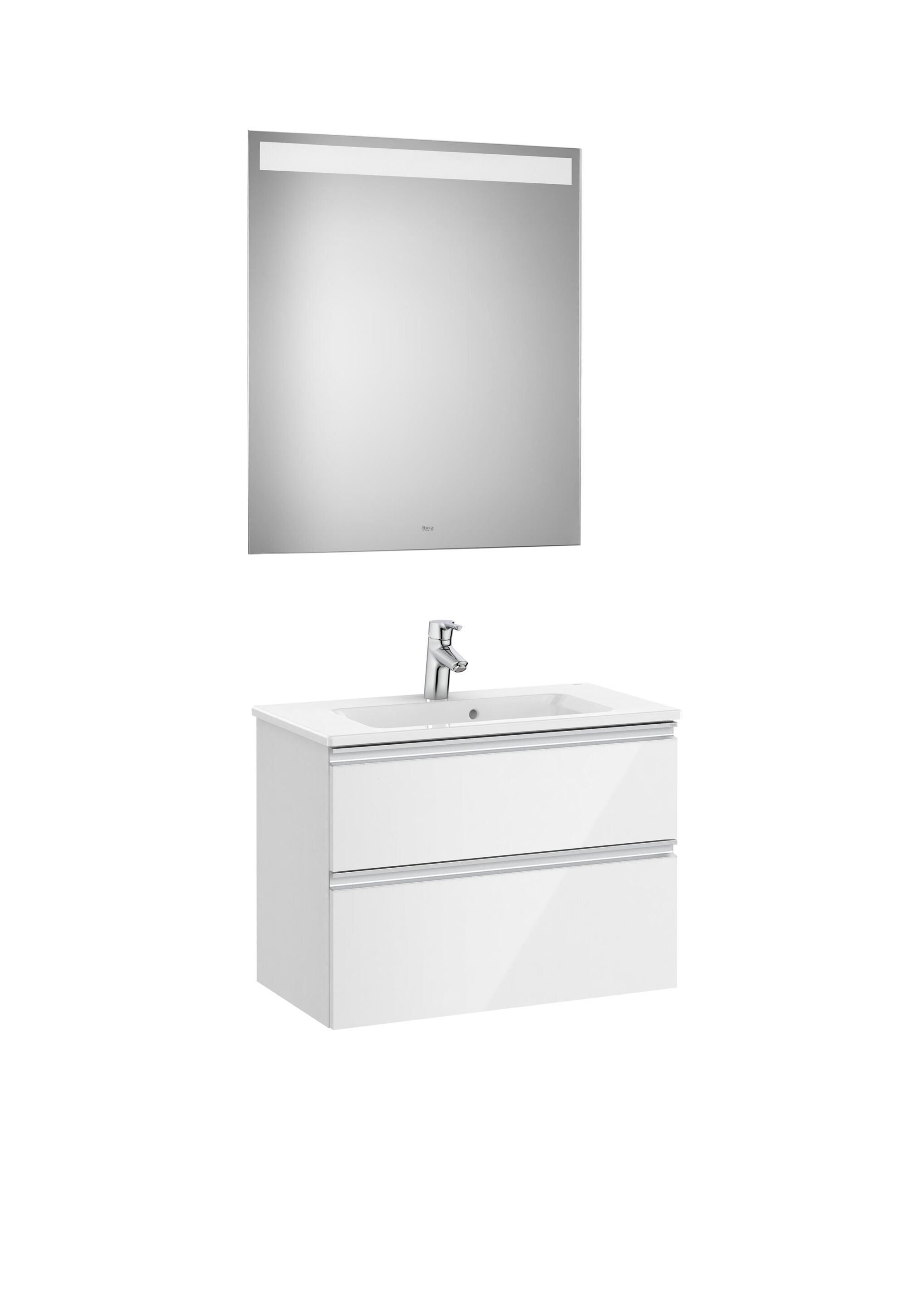 Деревянный умывальник с зеркалом и встроенной раковиной Roca UNIK A8515 / A8518 ARCH-00035896 - Вид №78