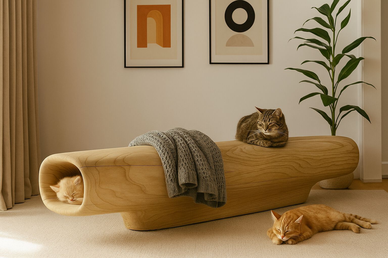 Скамейка из цельного кедра Riva 1920 TRAVETTO ARCH-00022719 - Вид №5