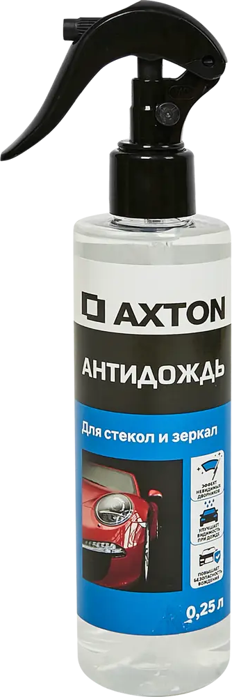 88914772 Антидождь для стекол и зеркал Axton 0.25 л STLM-0848537
