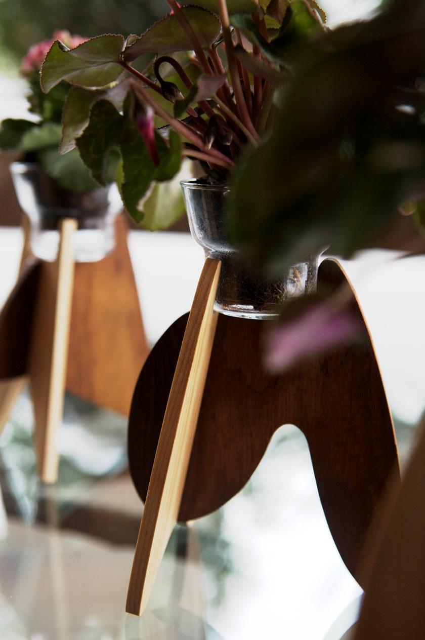 KARN Ваза / подсвечник из массива дерева Karn design Kt11-kt13 - Вид №2