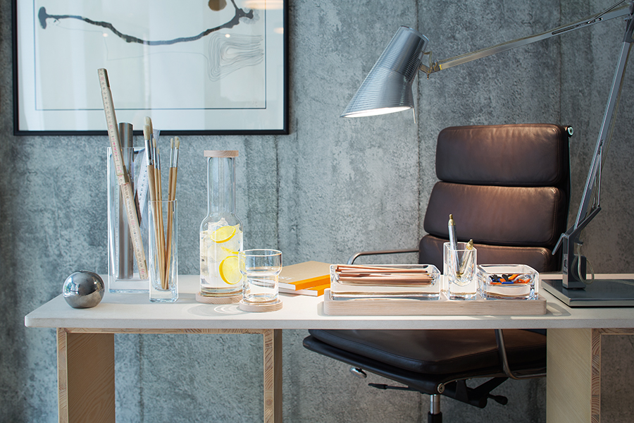 Набор из 3 контейнеров и подставки Modular 41 см LSA International G138500301 - Вид №1