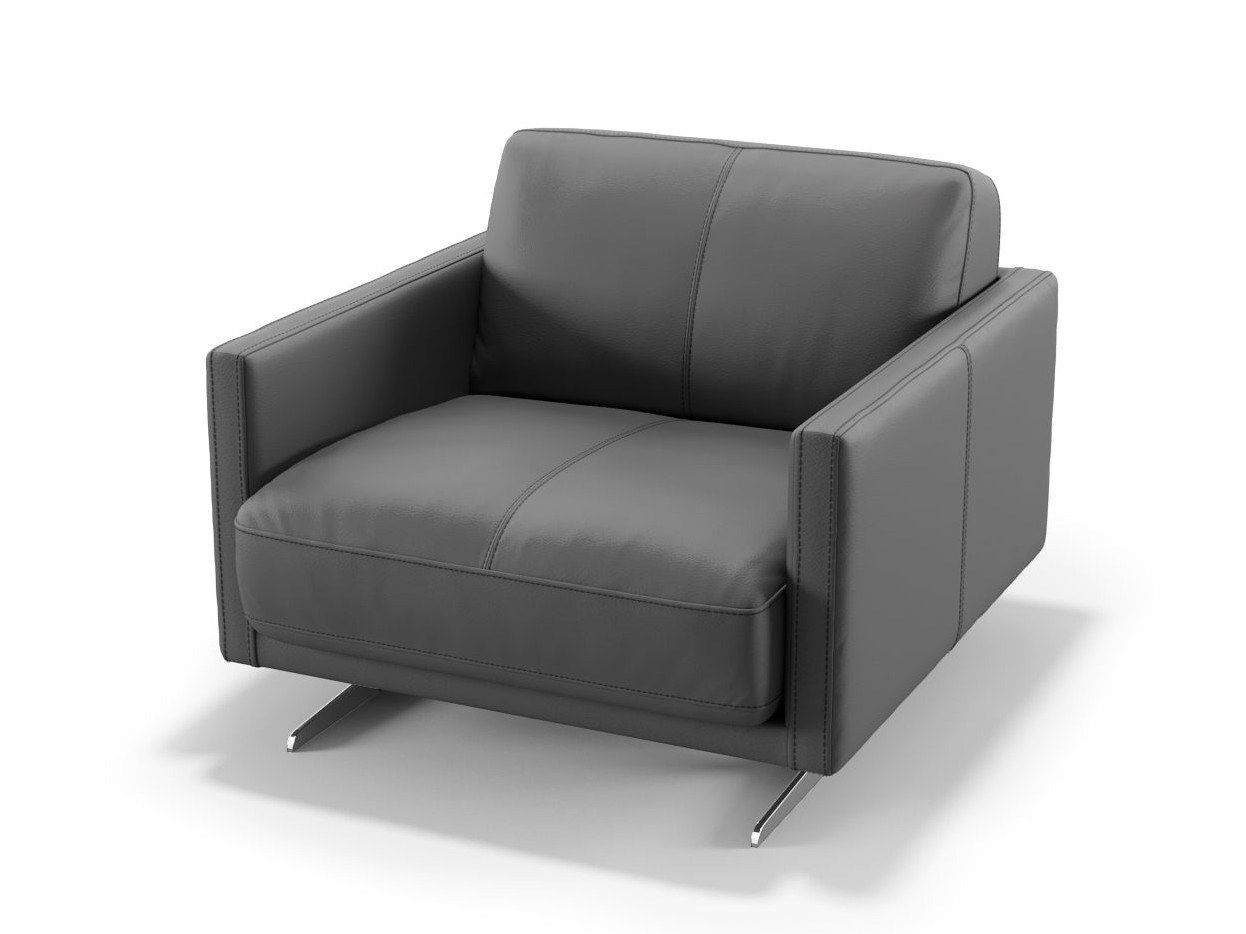 Кожаное кресло с подлокотниками Sofanella Bellante ARCH-00034919 - Вид №2