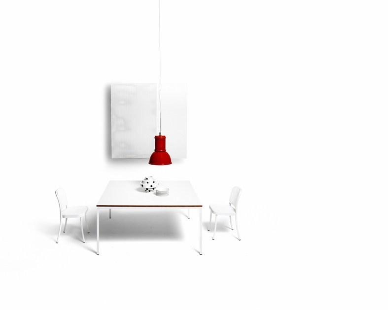 DE PADOVA Квадратный стол со столешницей из hpl sun-id-1414835 - Вид №1