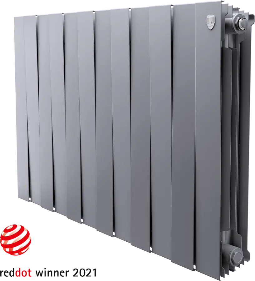Royal Thermo Pianoforte 500 Silver - 12-секционный биметаллический радиатор 81979210