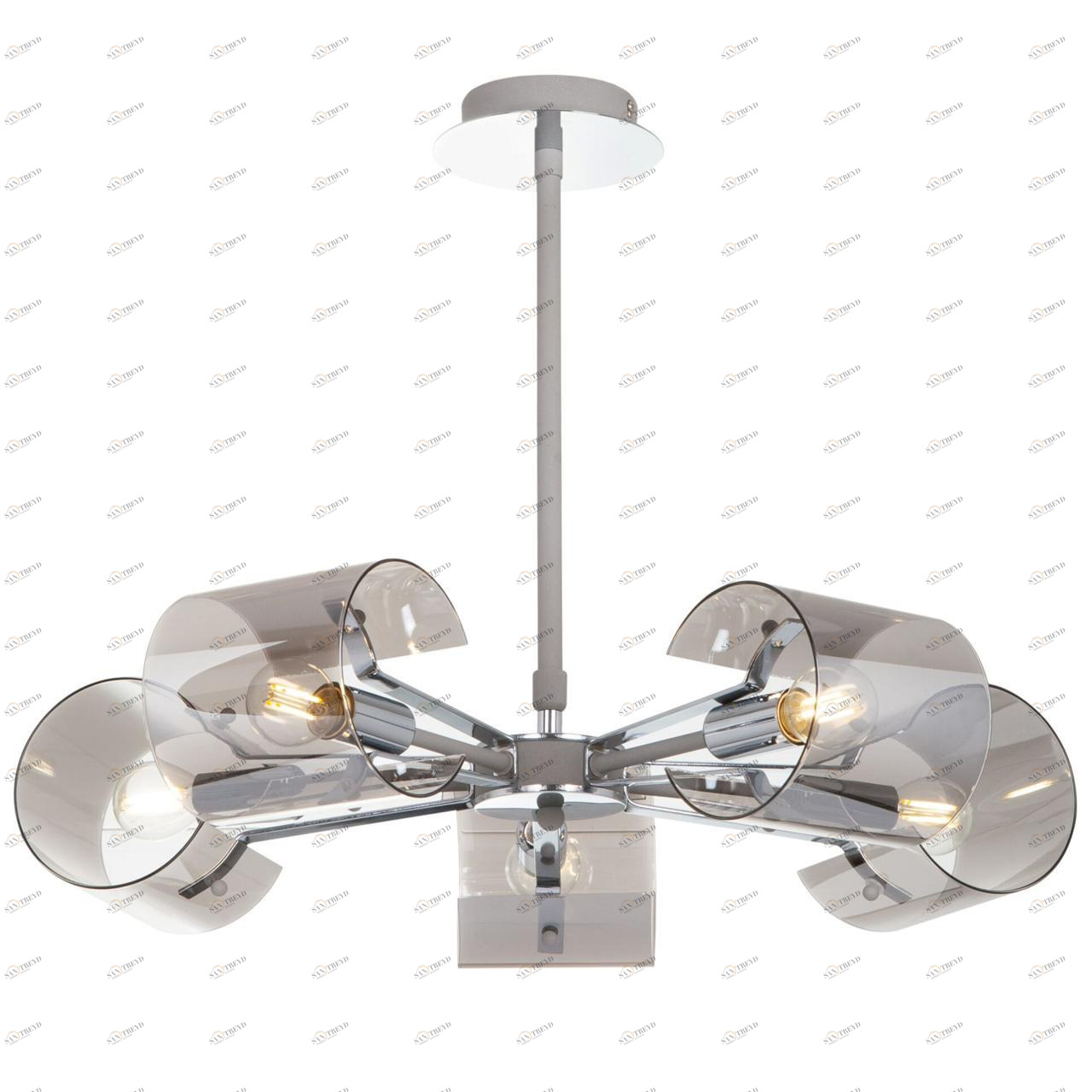 Подвесная люстра Freya Seona FR5024PL-05GR FREYA SEONA 313396 Дуб 