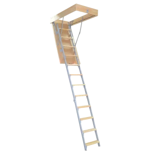 Лестница чердачная складная с секциями ЧЛ-17 60x120x280 см
