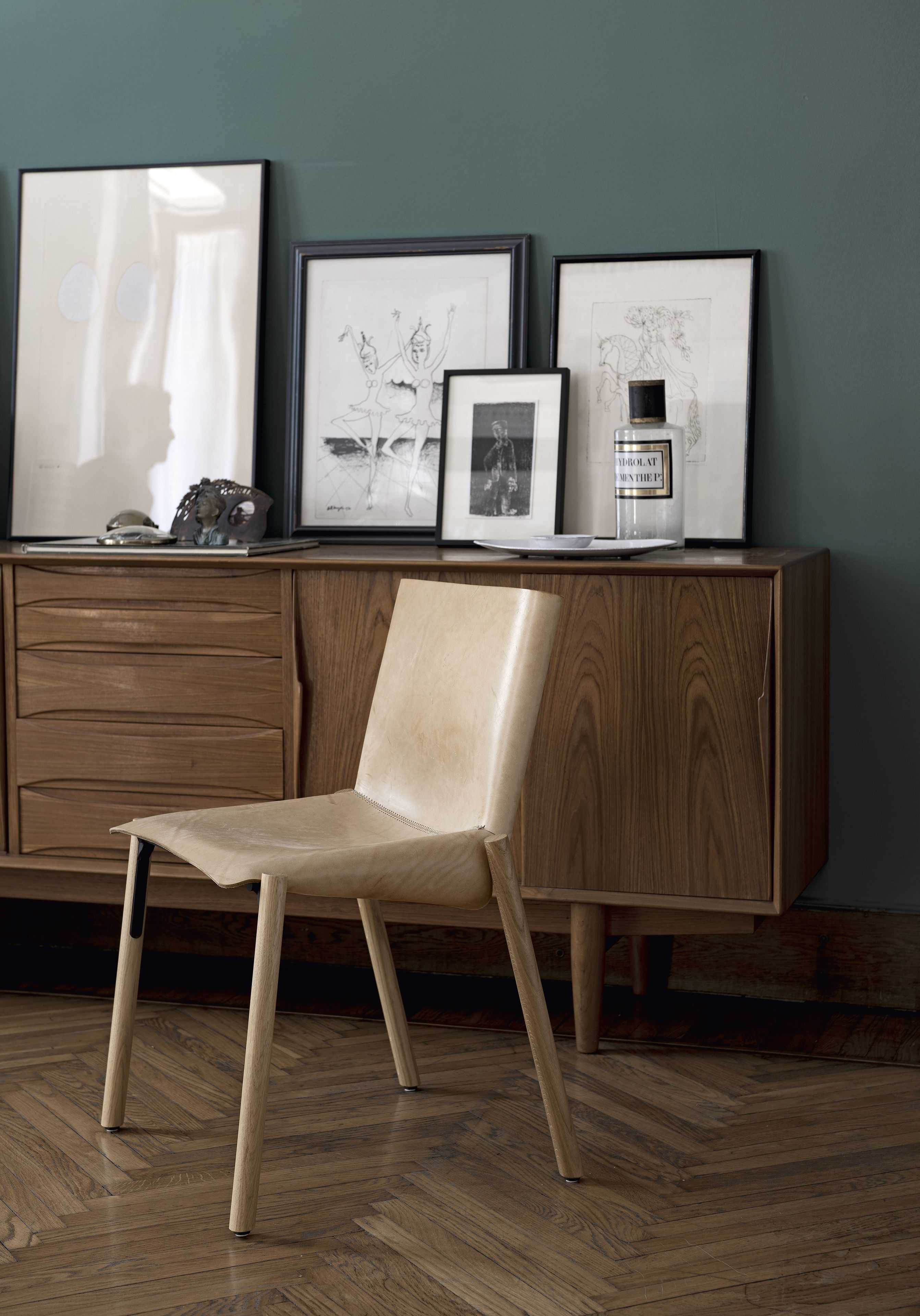 Кожаный стул Kristalia 1085 Edition ARCH-00141076 - Вид №11