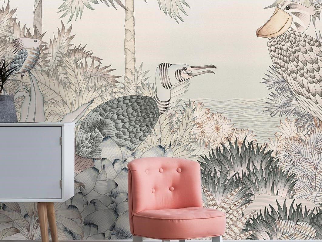 Обои для всех возрастов, ПВХ бесплатно, ЭКО, моющиеся WallPepper NAIVE ARCH-00087017