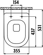 AN320-11CB00E-0000 ANTIK Унитаз AN321 Creavit Antik  - Вид №2