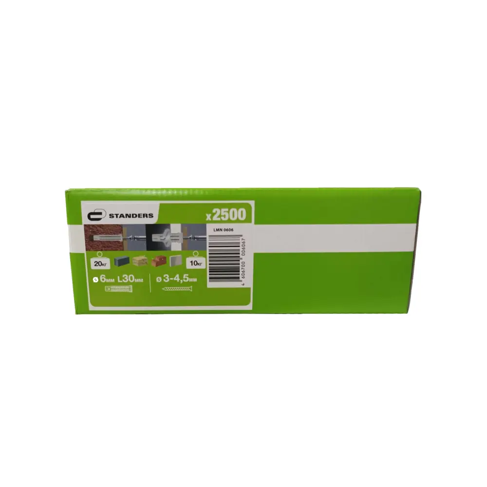 Дюбель Standers PDU N нейлон 6x30 мм 2500 шт. 83387858 STLM-2186943  - Вид №3