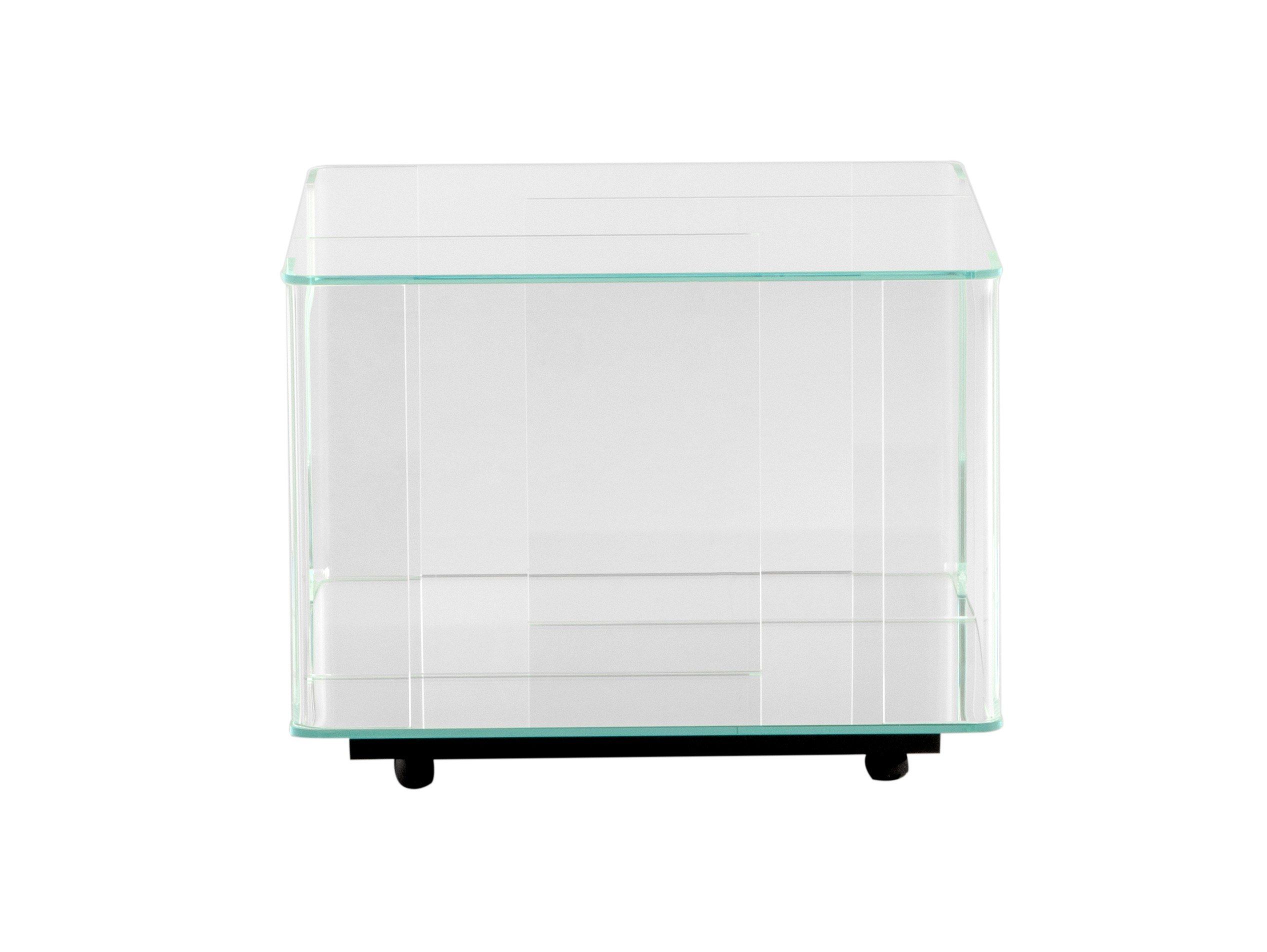 Стеклянный низкий квадратный журнальный столик Tonin Casa DEDALO ARCH-00050685 - Вид №7