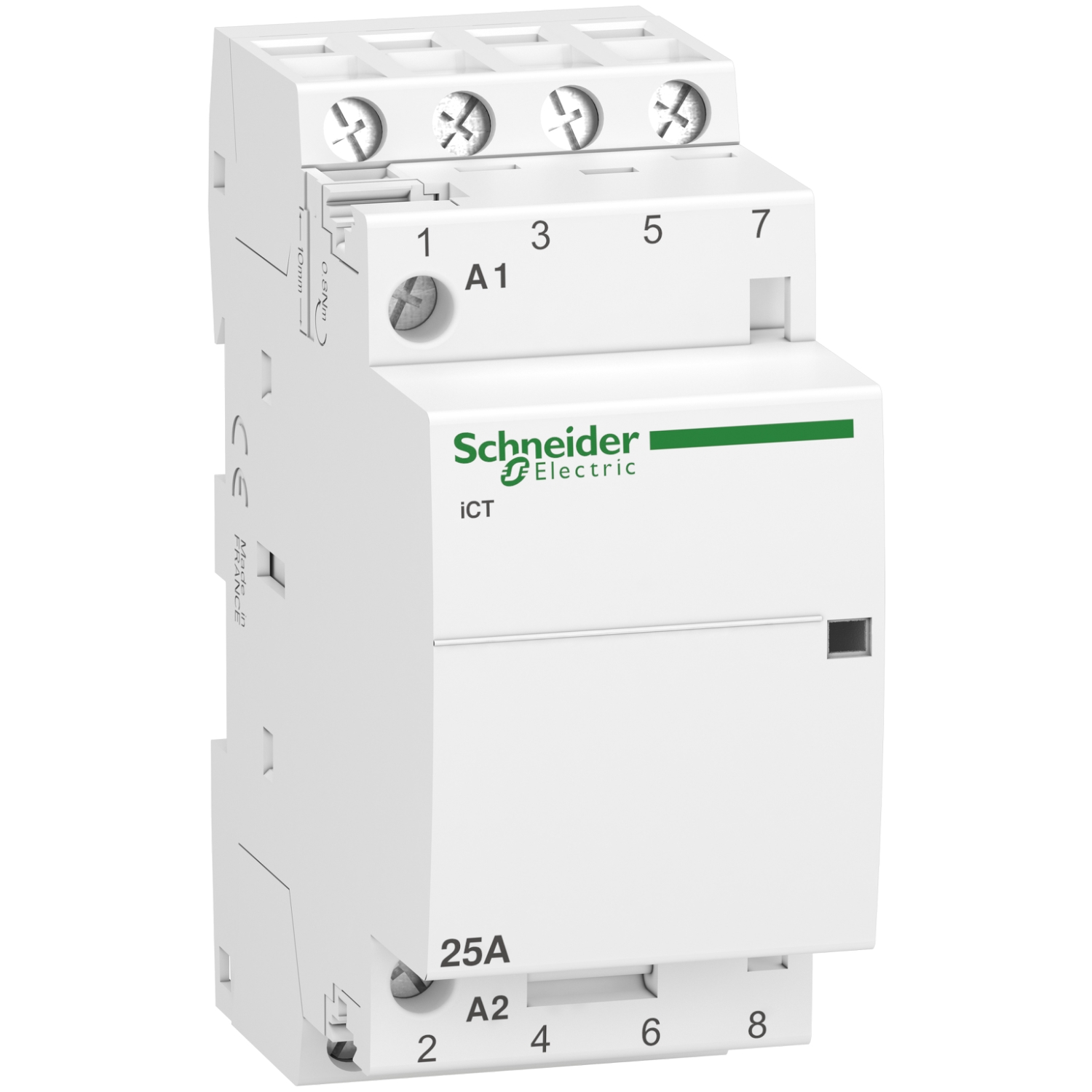 A9C20834 Модульный контактор iCT 4P 25А 400/240В AC Schneider Electric Acti 9 