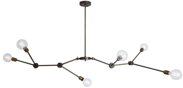 Mullan Lighting Люстра из латуни  Mlf204  - Вид №1