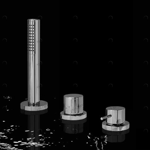 Смеситель набортный для ванны 7XELV301 Geda Nextage Xell без излива