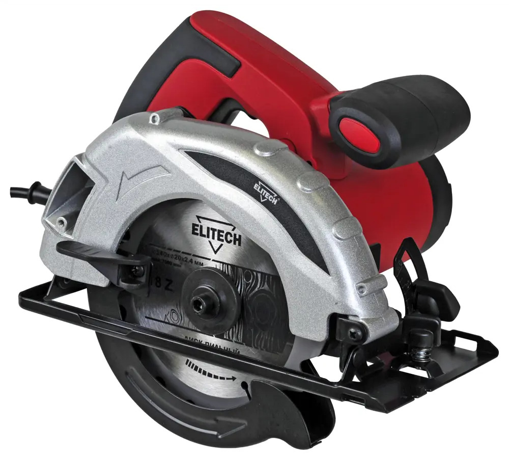 Циркулярная пила Elitech ПД 08-40 с параллельным упором 89335738
