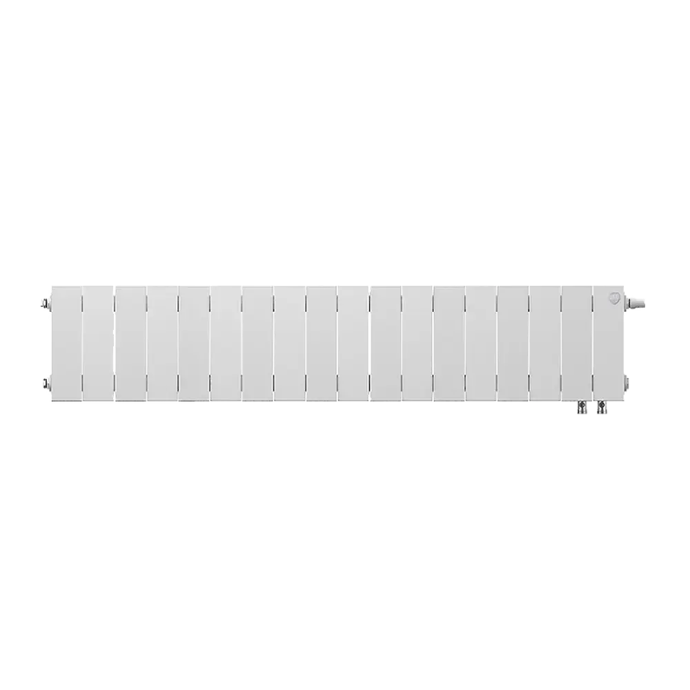 Радиатор секционный Royal Thermo Pianoforte VDR 200/100 18 секций нижнее правое подключение биметалл белый 86733736 STLM-2041126  - Вид №3