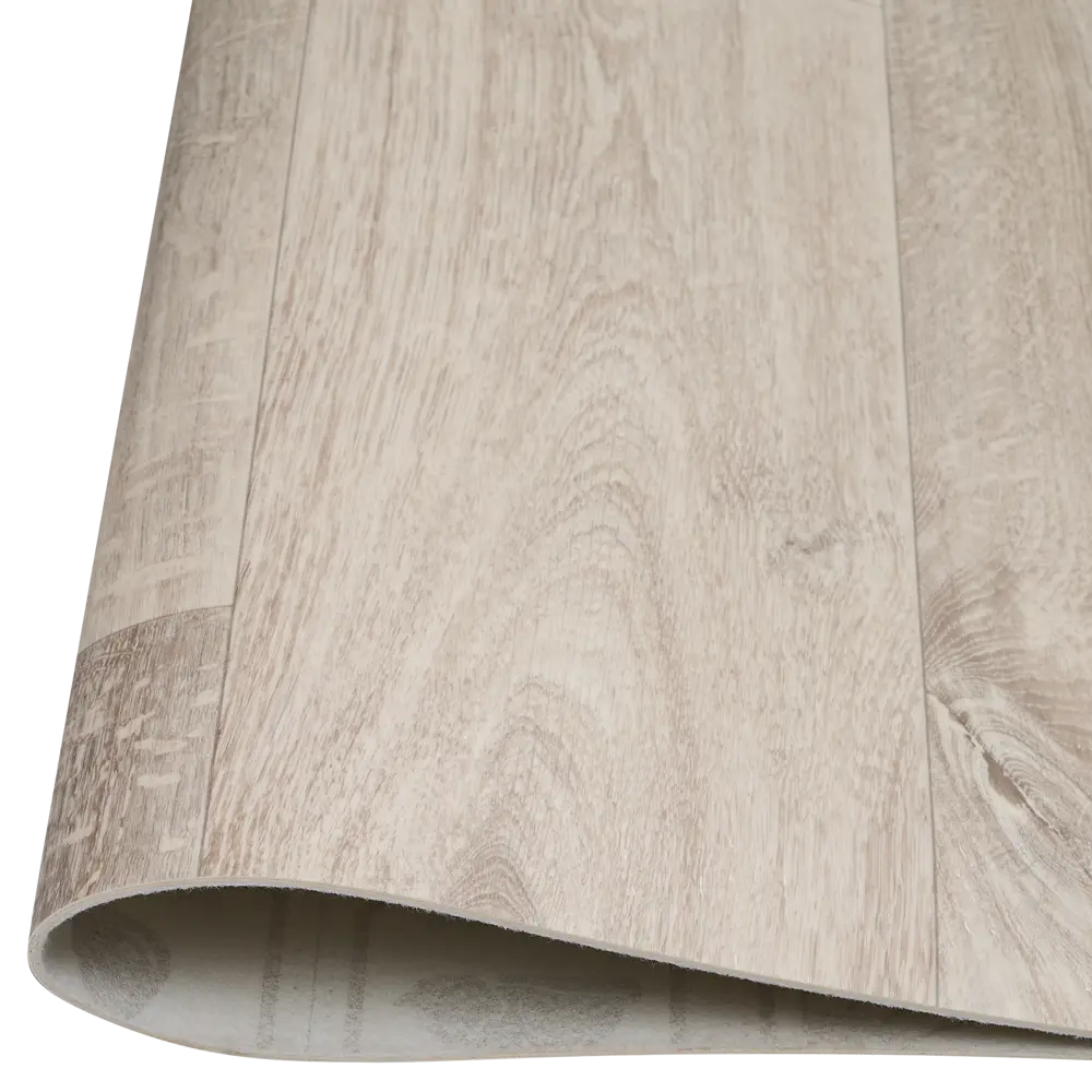 Линолеум бытовой KREAFORTA «Вейга» 32 класс, 3 м, бежевый под дерево 89441402 STLM-1580948 - Вид №2