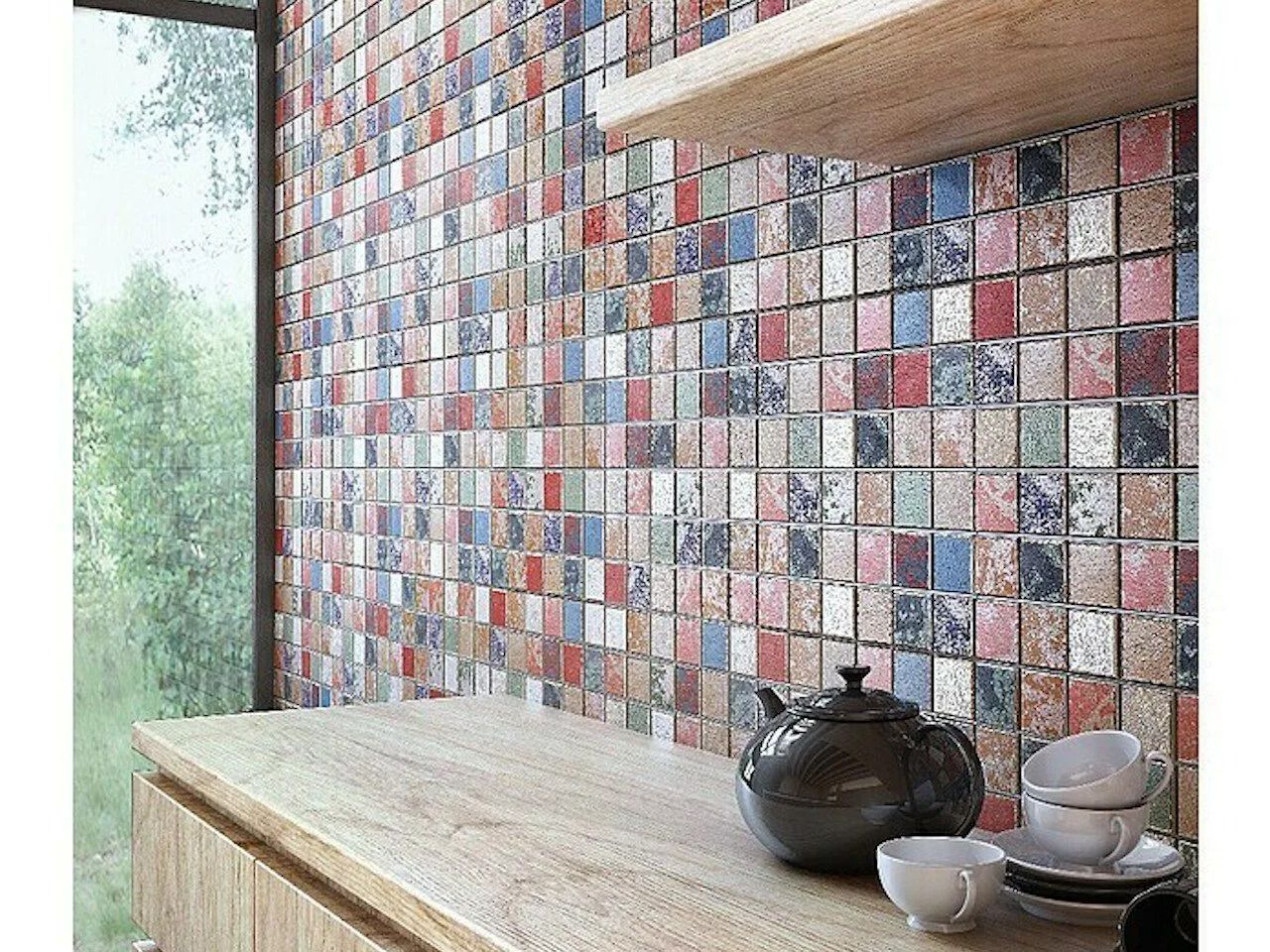 Керамическая мозаика Mosaix керамика ARCH-00022665