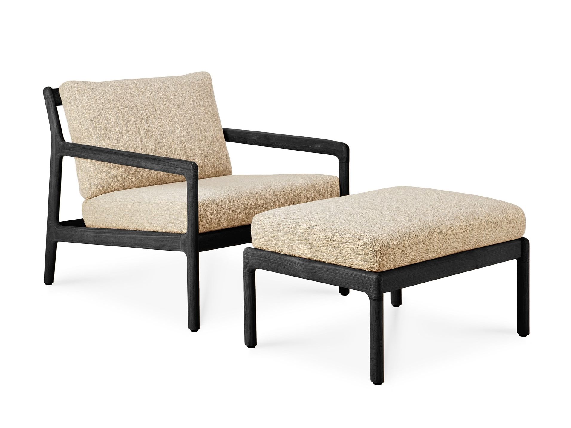 Квадратная подставка для ног из тикового дерева Ethnicraft Jack ARCH-00066373 - Вид №6