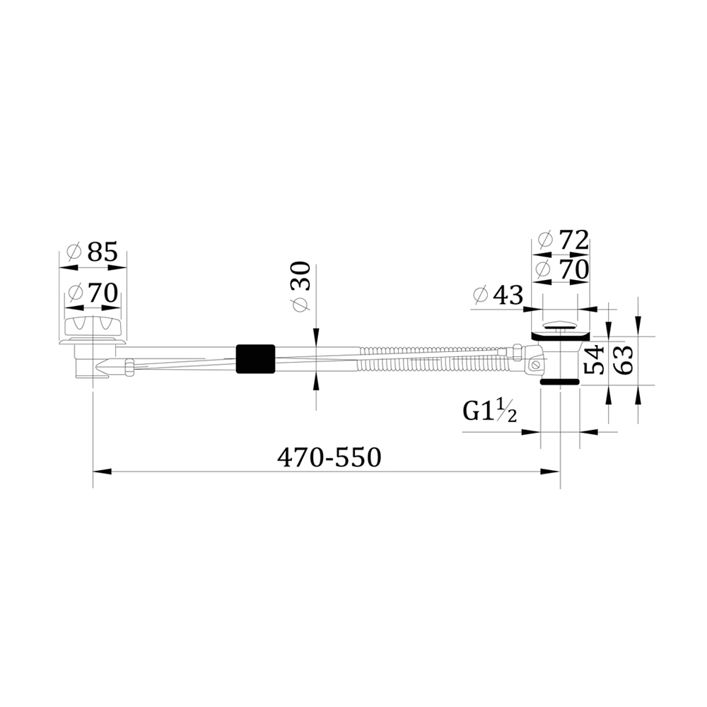 R350S-01 Обвязка для ванны , полуавтомат Raiber  - Вид №2