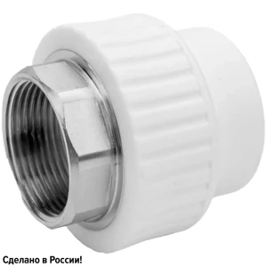 Муфта комбинированная Ростерм 1 1/4"x40 мм ВР полипропилен