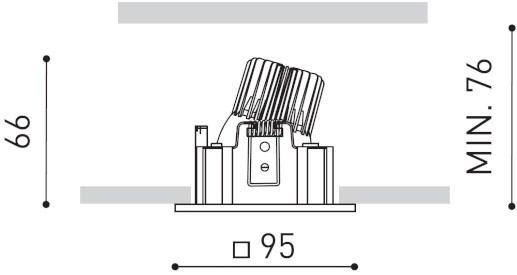 Arkoslight Регулируемый светодиодный светильник из алюминия Essentials sun-id-1467615 - Вид №5