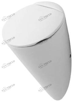 083532 Настенный писсуар, уринал с мушкой Duravit Starck 1